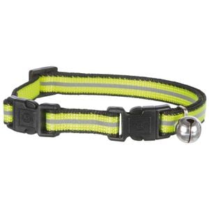 Zgarda Pentru Pisici, Trixie, Reflectorizanta, Cu 2 Catarame Si Clopotel, Diverse Culori, 41673