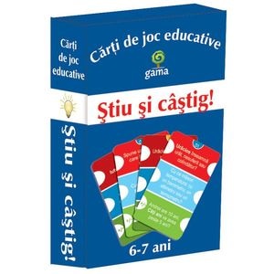 Stiu si castig! Carti de joc educative