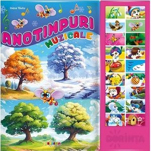 Carte cu sunete. Anotimpuri muzicale - Inesa Tautu