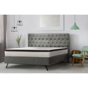 Saltea Perugia Organic Cotton Free Air, Pocket Memory, 7 zone de confort, 90 x 200 cm