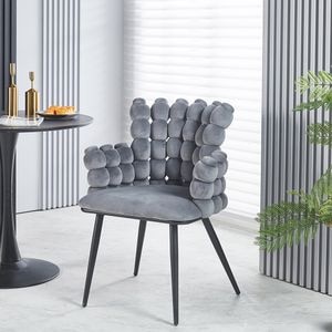 Scaun Living KJC374, gri