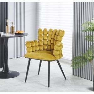 Scaun Living KJC374, galben