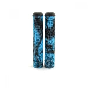 Set 2 manere bicicleta, Byox, TPR, 166 mm, Negru/Albastru