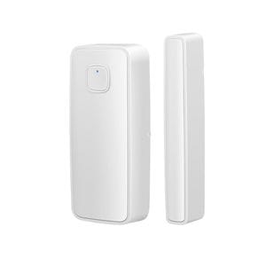 Senzor miscare magnetic SMART pentru geamuri si usi, compatibil cu Tuya/Smart Life, Alexa si Google Home, Alb