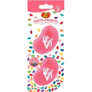 Odorizant auto, Jelly Belly 3D, pentru grila de ventilatie, Tutti-Fruitti. 40g