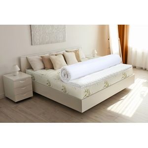 Topper saltea Viva Memory Dual Confort, 120x190 cm, H 6 cm