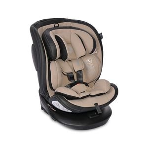 Scaun auto pentru copii, Lorelli, Aviator, Isofix, i-Size, 0 Luni-12 Ani, 40-150 cm, certificat R129, baza rotativa 360 grade, reglabil, sistem protectie impact lateral, sistem antibasculare, Beige
