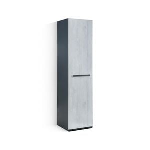 Modul dulap copii, Colectia Trio, 50x54x203 cm, Albastru