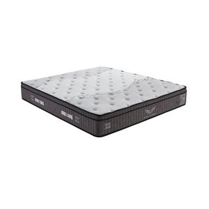 Saltea Lateks Comfort, 180x200 cm, fermitate medie, maro/alb