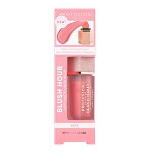 Blush Hour, blush lichid mat delicat, Rose, Profusion Cosmetics, 6ml
