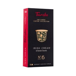 Capsule cafea TURABO, Irish Cream, 10 capsule compatibile Nespresso, 54g