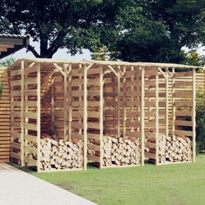 Pergole cu acoperis vidaXL, 6 buc., lemn de pin tratat, 100x90x200 cm