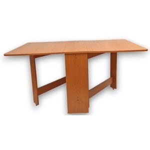 Masa plianta DRIMUS MD1, pal melaminat, 6 persoane, 160x80x75 cm, Cires