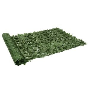 Paravan intimitate de balcon din frunze verde, 600x75 cm vidaXL