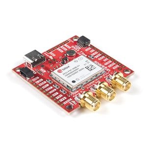 Placa Breakout, Sparkfun, GNSS multi-banda, ZED-F9T, Qwiic