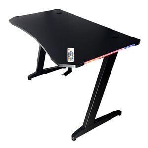 Birou Arka Gaming Z6 Fantasy, lumini led cu telecomanda, carbon, 120 cm x 60 cm