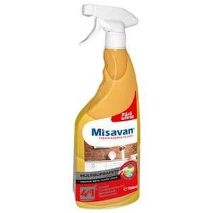Solutie multifunctionala pe baza de amoniac Misavan, 4 in 1, 750ml