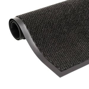 Covoras intrare anti-praf, negru, 120x180 cm, dreptunghiular