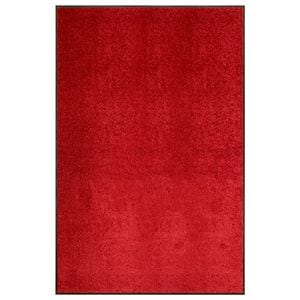 Covoras intrare lavabil, rosu, 120 x 180 cm