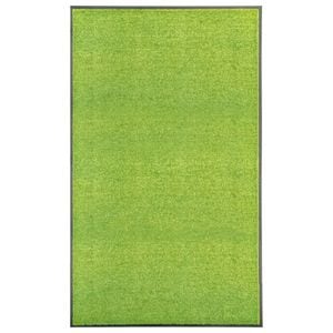 Covoras intrare lavabil, verde, 90 x 150 cm