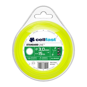 Rola fir Cellfast STANDARD pentru masini de tuns iarba - profil rotund 2,4 mm x 15 m