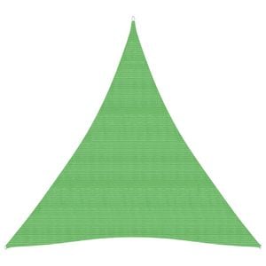Panza parasolar vidaXL, verde deschis, 5x6x6 m, 160 g/m, HDPE