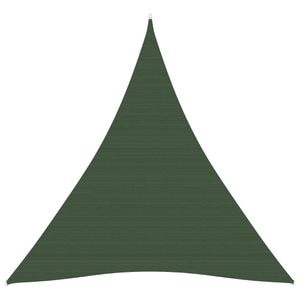 Panza parasolar vidaXL, verde inchis, 4x5x5 m, HDPE, 160 g/m