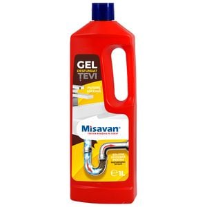 Gel pentru desfundat tevi Misavan, 1L