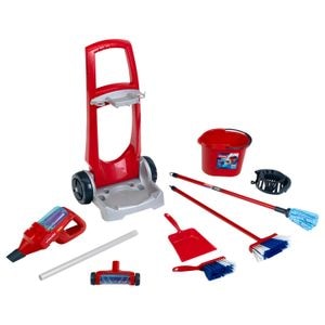 Set carucior de curatenie cu aspirator vertical Vileda, Bosch, 3 ani+