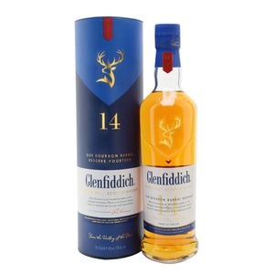 Whisky Glenfiddich Bourbon Barrel 14 ani, 0.7L 