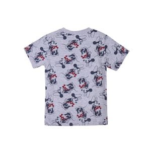Tricou copii Minnie Mouse Disney, 100% bumbac, gri