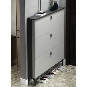 Pantofar 603 MDF, 100x24x118 cm, alb