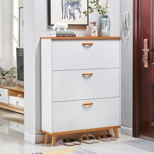 Pantofar Nordic 100 MDF, 100x24x118 cm alb