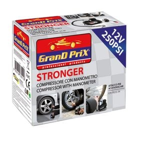 Compresor cu manometru Bottari Stronger Grand Prix, 12V, 250 PSI