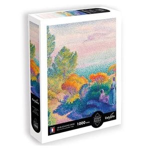 Puzzle Doua femei langa mal, 1000 piese