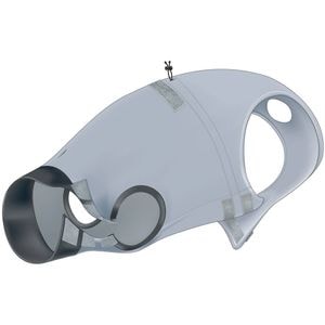 Body de protectie pentru caini Trixie, XS-S: 30 cm, Gri, 19532