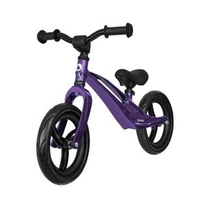 Bicicleta fara pedale Lionelo Bart, Usoara, Cadru din magneziu, Cu ghidon si sa reglabile, Greutate 3 Kg, 12 inch, Conform cu EN71, Purple Amethyst