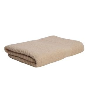 Prosop de baie Ashley, ET COLLECTION, bumbac/poliester, 65x130 cm, 400gsm, Crem