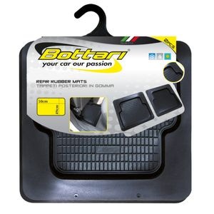 Set 2 covorase auto spate Moscow, universale, cauciuc, negru