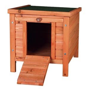 Casuta Pentru Rozatoare, Trixie, Lemn, 42x43x51 cm, Maro, 62391