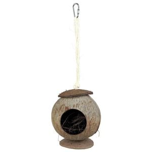 Casuta Pentru Rozatoare, Trixie, Nuca De Cocos, 13x31 cm, 6209