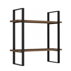 Raft suspendat Evila Originals 495SSE1107, 70 x 22 x 70 cm, maro-negru