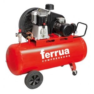 Compresor de aer FB5-270 CT5.5 FERRUA, debit aer aspirat 640 l/min, capacitate butelie 270 L, presiune 11bar, 400V