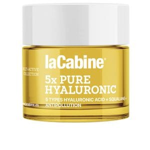 Crema faciala cu efect anti-imbatranire care reduce ridurile si liniile de expresie, La Cabine, 5x Pure Hyaluronic, 50 ml