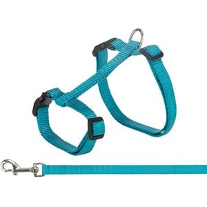 Set Ham Si Lesa Pentru Pisici, Trixie, XXL: 34-57 cm/13 mm, 1.20 m, Diverse Culori, 41960