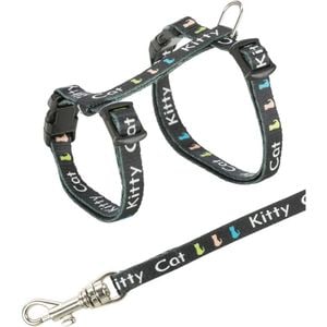 Set Ham Si Lesa Pentru Pisici Junior Trixie, 21-33 cm/8 mm, 1.20 m, Diverse Culori, 4181