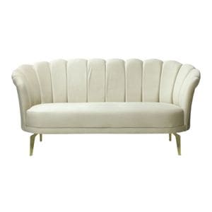 Canapea Lotus, baby face, 150 x 72 x 78 cm, Crem