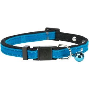 Zgarda Pentru Pisici Trixie, Catifea, Cu Clopotel Si Strasuri, Diverse Culori, 4148