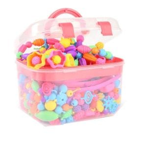 Set de creatie bijuterii SIMPLY JOY, pentru fete 3 ani+, + 750 piese, multicolor