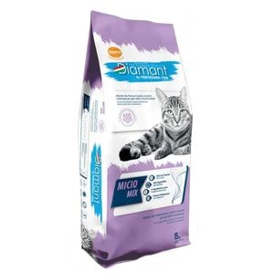 Hrana uscata pentru pisici Diamant Mix, Pui si somon, 15kg 
